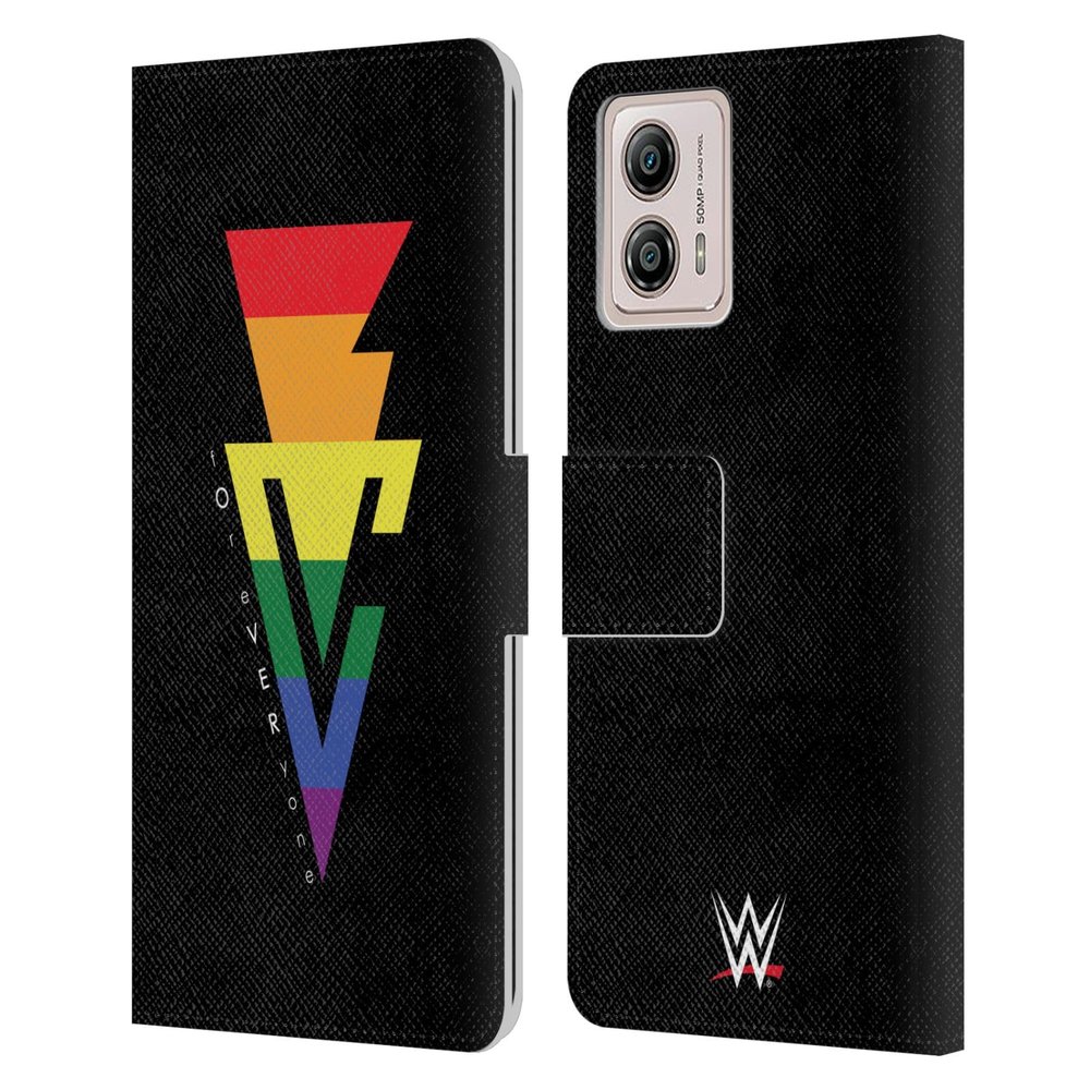 Head Case Designs Officially Licensed WWE Finn Blor Club for Everyone Superstars 7 Leather Book Wallet Case Cover Compatible with Motorola Moto G53 5G