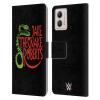 Head Case Designs Officially Licensed WWE Snake Pro Jake The Snake Roberts Leather Book Wallet Case Cover Compatible with Motorola Moto G53 5G view 1