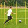 Blulu Training Agility Poles 5ft Forza Slalom Adjustable Soccer Training Poles Soccer Sticks Agility Equipment for Football Sport Football Soccer Speed(Yellow,20 Pcs) view 3