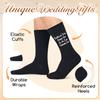 Zmart Father of the Groom Gifts - Father in Law Gifts from Bride, Wedding Socks for Dad view 2