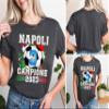 Napoli Campione D'Italia Shirt Maglietta Champions Serie A Shirts Soccer Lover #00169-31 view 2