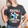 Napoli Campione D'Italia Shirt Maglietta Champions Serie A Shirts Soccer Lover #00169-31 view 3