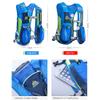 AONIJIE Running Hydration Vest for Women and Men 5.5L Lightweight Trail Runing Hydration Vest Pack Backpack for Running, Cycling, Climbing (Grey+350ML*2) view 2