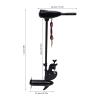 YUNLAIGOTOP 80LBS 12V Electric Outboard Trolling Motor, Thrust Electric Trolling Motor, Portable Outboard Boat Motor with Adjustable, Heavy Duty Boat Motor for Kayak, Inflatable Fishing Boats view 3