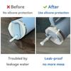 2Sets Stanley Straw Cover, 2.0 Stanley Spill Stopper Compatible 40oz/30oz, Stanley Cup Accessories, Stanley Stopper, Include 2 Straw Lids and 2 Square/2 Round Stanley Leak Stopper,wool white view 3