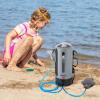 banborba Outdoor Camping Shower, 12L/3gallon Portable Shower Camp Shower with Air Pump and Showerhead Hose, Solar Shower for Beach Camping Hiking Garden Watering view 3