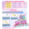 Unicorn Rainbow Inline Skates for Girls Teens Womans,4-Pejiijar Roller Skates for Girls Ages 6-8-12 w/Luminous Wheels,Kids Adjustable Roller Shoes for Birthday Xmas Gifts view 4