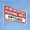 Graphic Flags For Room Ski-Doo Motorcycles Parking Only Flag Flags For Room Teen Girls Bar Stuff For Man Cave (Size : 60X90CM) view 1