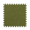 10 Pcs Interlocking Plush Foam Mat, Comfy Foam Carpet Tiles Floor Padding with Border Anti-Slip Border for Exercise, Yoga, Playroom, Garage, Room Floor, Puzzle Area (Green) view 1