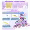 Unicorn Rainbow Inline Skates for Girls Teens Womans,4-Pejiijar Roller Skates for Girls Ages 6-8-12 w/Luminous Wheels,Kids Adjustable Roller Shoes for Birthday Xmas Gifts view 4