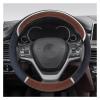 FUERU Car Steering Wheel Cover Set Car Steering Wheel Cover Winter Warm Plush Ultra-Thin Comfortable Car Interior (Color : 5#) view 1
