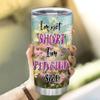Hyturtle Personalized Gifts For Penguin Lover - I'm Not Short I'm Penguin Size Custom Name Stainless Steel Tumbler 20oz With Lid - Idea Animal Lover Gifts For Women Girl kids On Birthday, Christmas view 4