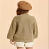 rrhss Girls Mock Neck Loose Knit Sweaters Kids Long Sleeve Slouchy Warm Cute Fashion Pullover Tops 5-14 Years Khaki view 4