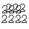 Amagogo 10x Webbing Buckle Hooks Webbing Hooks Hanging Equipment DIY Bag Hanger Hook Backpack Hanging Hangers for Pots Spoons Luggage Sack Survival view 1
