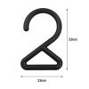 Amagogo 10x Webbing Buckle Hooks Webbing Hooks Hanging Equipment DIY Bag Hanger Hook Backpack Hanging Hangers for Pots Spoons Luggage Sack Survival view 2