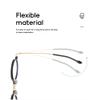 XLUMIO Steampunk Small Round Sunglasses Women Clear Ocean Gradient Lens Shades UV400 Men Punk Sun Glasses,C3,one size view 3