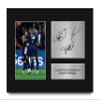 HWC Trading Lionel Messi, Neymar Jr & Kylian Mbappe Paris Blue and Reds Gifts Printed Signed Autograph Picture for Football Fans and Supporters - US Letter Size view 1