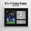 HWC Trading Lionel Messi, Neymar Jr & Kylian Mbappe Paris Blue and Reds Gifts Printed Signed Autograph Picture for Football Fans and Supporters - US Letter Size view 2