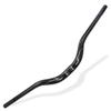 FukkeR Bike Swallow Handlebar 31.8 720/780mm Lightweight Aluminum Mountain Bikes Riser Bar Bicycle Bars for Downhill Cycling Racing DH XC AM Rise 25/55/90mm (Size : Large, Color : Black_720MM) view 1