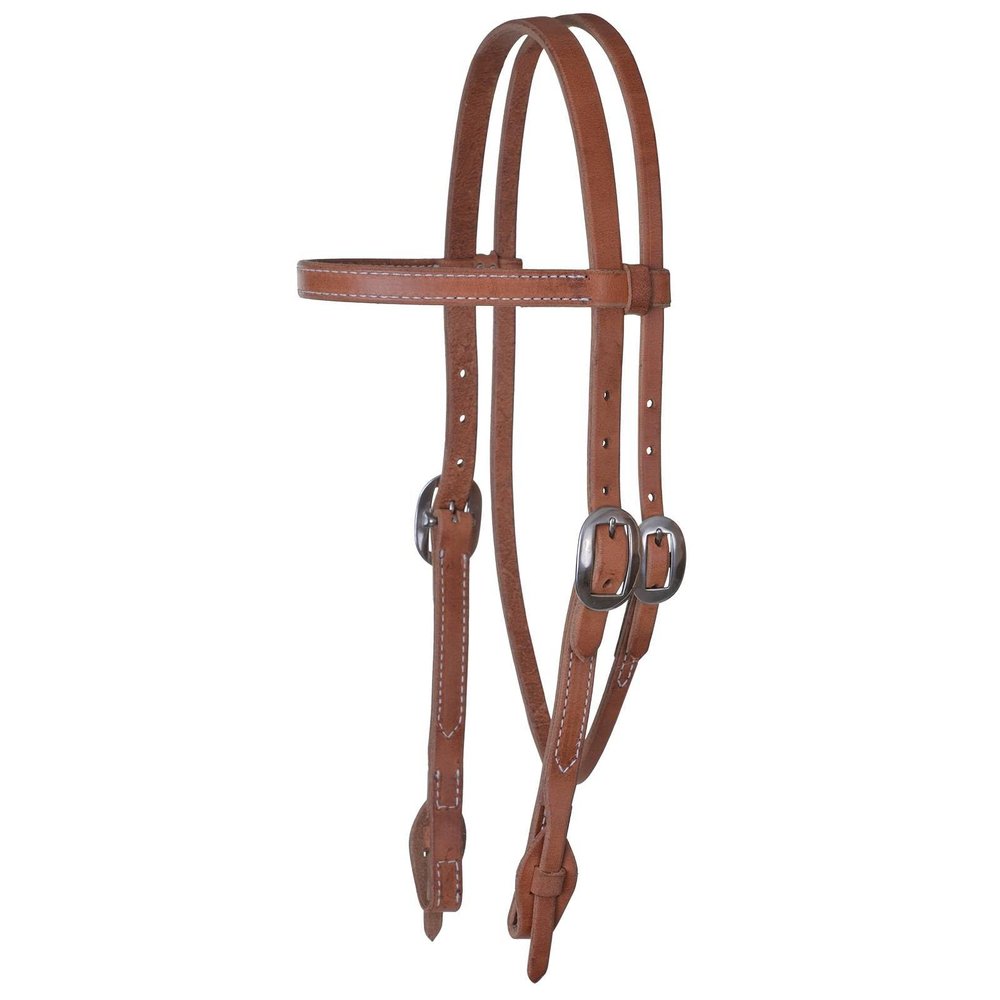 CIRCLE Y CIRCLE Y Tack, HOAK Browband Headstall-3/4" (7139)