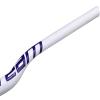 FukkeR Bike Riser Handlebar 31.8mm Length 580/600/620/640/660/680/700/720/740/760mm Carbon Fiber Bicycle Bar for Road Hybrid Bikes BMX DH XC Handlebars (Color : White Purple, Size : 580mm) view 4