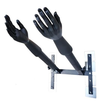 YANBI Martial Arts Wing Chun Dummy, Portable Dummy Training with Spring, Multifunction Wall Mounted Arm Practice, Wing Chun Chi Hand Trainer