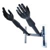YANBI Martial Arts Wing Chun Dummy, Portable Dummy Training with Spring, Multifunction Wall Mounted Arm Practice, Wing Chun Chi Hand Trainer view 1