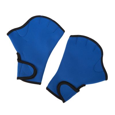 Swimming Gloves, Silicone Webbed Swimming Gloves, Hand Swim Training Gloves Pool , Ultra Thin Hand Fins, Pool Swim Paddles for Water Aerobics(S)