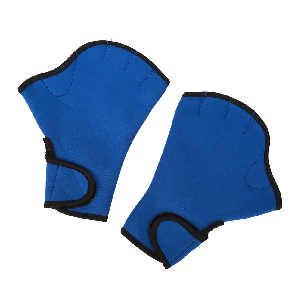 Swimming Gloves, Silicone Webbed Swimming Gloves, Hand Swim Training Gloves Pool , Ultra Thin Hand Fins, Pool Swim Paddles for Water Aerobics(S)