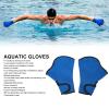 Swimming Gloves, Silicone Webbed Swimming Gloves, Hand Swim Training Gloves Pool , Ultra Thin Hand Fins, Pool Swim Paddles for Water Aerobics(S) view 2