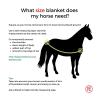 Reinsman Classic Quilted Winter Stable Horse Blanket | Lightweight 450 Denier Top & 250 Gram Fill | Fleece-Lined Neck & Breathable Nylon Lining | 2 Criss-Cross Belly Straps | Stainless-Steel Hardware view 3