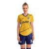 ORKY Custom Women Soccer Jersey, Design Team Futbol Kit, Semi Professional Football Shirt Short Maker(Yellow 2XS) view 1