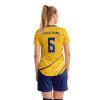 ORKY Custom Women Soccer Jersey, Design Team Futbol Kit, Semi Professional Football Shirt Short Maker(Yellow 2XS) view 3