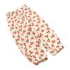 Easygou Toddler Casual Long Pants Trousers Summer Fall Kids Baby Boy Girl Cotton Linen Bloomer Elastic Basic Harem Pants Joggers 1-8T (Z# Cherries,3-4T,US,Age,3 Years,4 Years,Little Kid) view 2