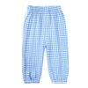 Easygou Toddler Casual Long Pants Trousers Summer Fall Kids Baby Boy Girl Cotton Linen Bloomer Elastic Basic Harem Pants Joggers 1-8T (Z# Blue,4-5T,US,Age,4 Years,5 Years,Little Kid) view 1