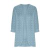 Cardigan for Women Fall Comfy Open Front Lightweight Cardigan Solid Long Sleeve Loose Sweaters Outerwear with Pockets view 4