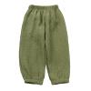 Easygou Toddler Casual Long Pants Trousers Summer Fall Kids Baby Boy Girl Cotton Linen Bloomer Elastic Basic Harem Pants Joggers 1-8T (Green B,5-6 Years,US,Age,5 Years,6 Years,Little Kid) view 1