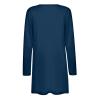 Cardigan for Women Fall Comfy Open Front Lightweight Cardigan Solid Long Sleeve Loose Sweaters Outerwear with Pockets view 4