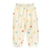 Easygou Toddler Casual Long Pants Trousers Summer Fall Kids Baby Boy Girl Cotton Linen Bloomer Elastic Basic Harem Pants Joggers 1-8T (Z# Colorful Heart,2-3T,US,Age,2 Years,3 Years,Toddler) view 1