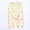 Easygou Toddler Casual Long Pants Trousers Summer Fall Kids Baby Boy Girl Cotton Linen Bloomer Elastic Basic Harem Pants Joggers 1-8T (Z# Colorful Heart,2-3T,US,Age,2 Years,3 Years,Toddler) view 2