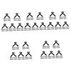 SOLUSTRE 15pcs Adjustable Helmet Chin Straps for Hard Hats Chin Protector Belt Comfortable Liner Straps view 1