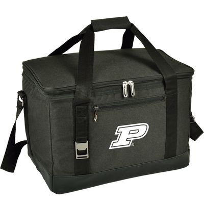 Purdue Licensed Boilermakers Folding Insulated Leakproof Cooler for Lunch Picnic Camping Beach Park Day Trips - 46 Can Capacity Designed & Quality Approved in USA