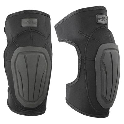 Damascus Gear: DNKPB Imperial Neoprene KNEE PADS - Reinforced Non-Slip Trion-X Caps, Secure Fit, Shock Absorbing (One Size, Black)