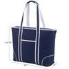 Illinois University Licensed Fighting Illini Extra Large Insulated Cooler Bag - 30 Can Tote- Designed & Quality Approved in USA view 3