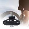 Bicycle Seatpost Head, Saddle Pipe Head, Bike Seatpost Clamps Head, Aluminium Alloy,Lightweight, Replacement Biking Saddle Pipe Screw Seat Tube view 2
