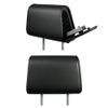 The HEADREST Safe Vulcan Leatherette Headrest Safe - Passenger Seat + Companion Headrest - Headrest Set, Black view 1