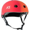 S1 Lifer Helmet for Skateboarding, BMX, and Roller Skating - EPS Fusion Foam, CPSC & ASTM Certified - Red Orange Fade Matte X-Large (22.5") view 1