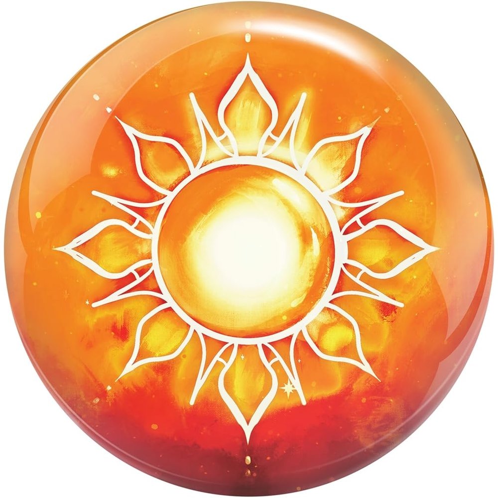 Bowlerstore Products Brunswick Sun and Moon Viz-A-Ball PRE-DRILLED Bowling Ball 12lbs