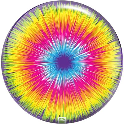 Bowlerstore Products Brunswick Tie-Dye Burst Viz-A-Ball PRE-DRILLED Bowling Ball 13lbs
