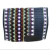 Western Horse Saddle Pad Blanket Show Ranch Pad Custom Handmade New Zealand Wool Oversized 34" x 42" | 34" x 40" | 34" x 38" ME-WSP-069 (34" x 42") view 1